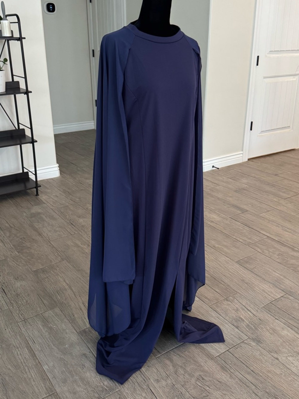 Floor-length Gown Periwinkle Blue Size XXL